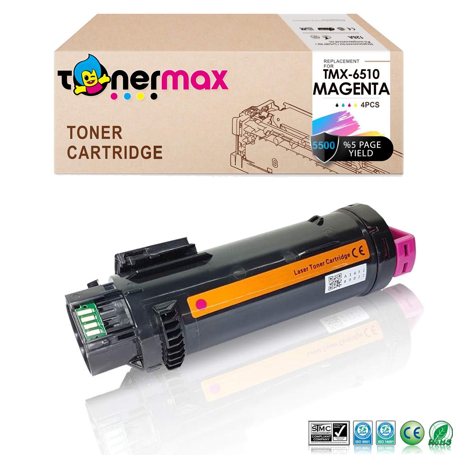 Xerox Phaser 6510 Kırmızı Muadil Toner / WorkCentre 6515