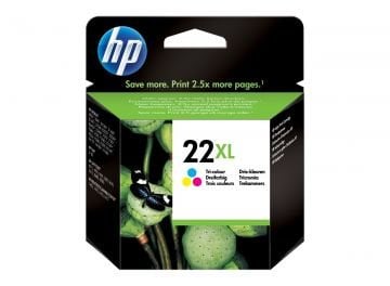 HP 22XL C9352C Yüksek Kapasite Orjinal Renkli Kartuş - Spot