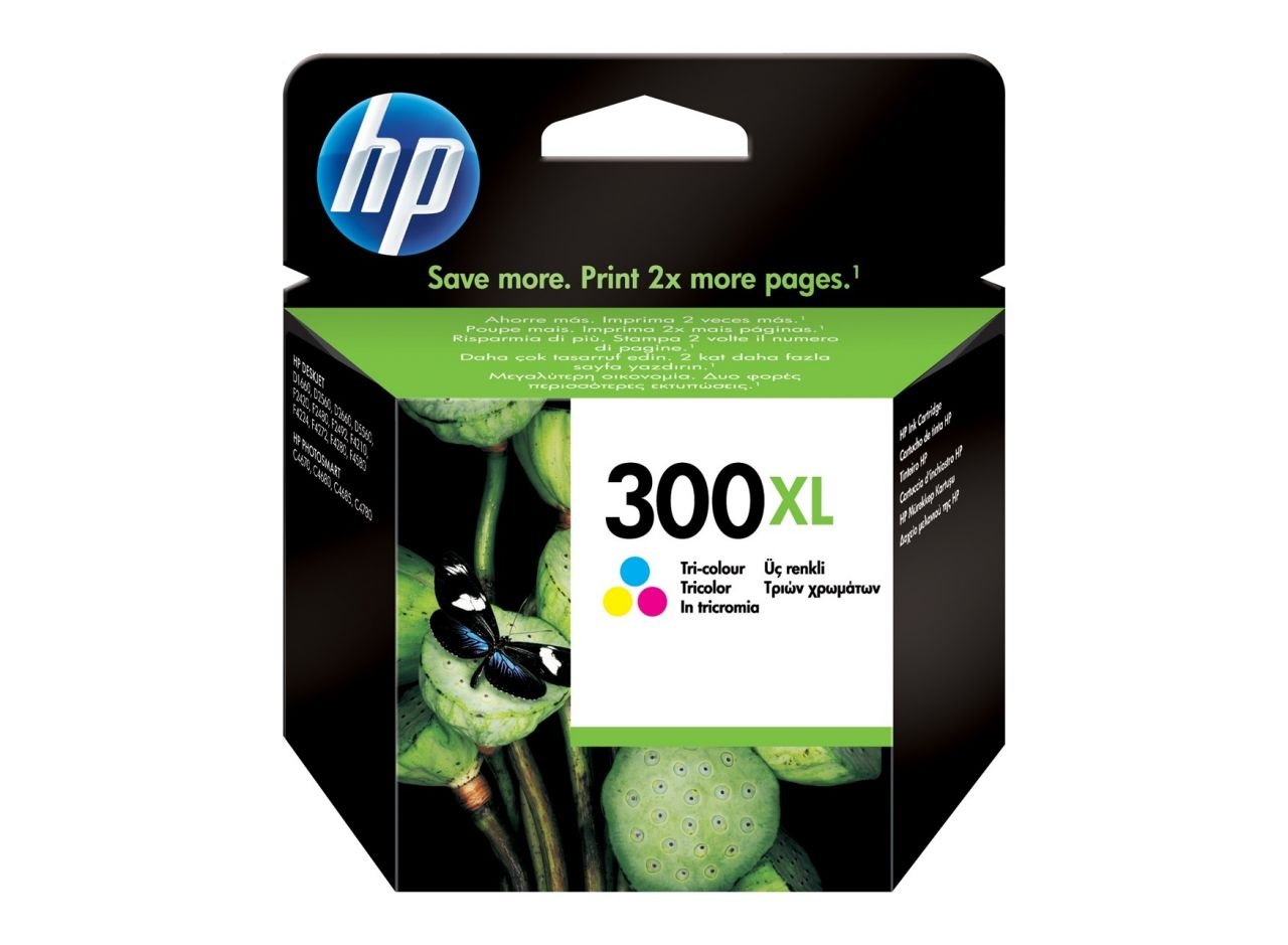 HP 300XL CC644E Mavi / Sarı / Kırmızı Yüksek Kapasiteli Orjinal Kartuş - spot