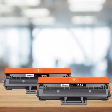 Tonermax HP Uyumlu 166A W1660A Muadil Toner - 2'li/ LaserJet 1008a / 1008w / MFP 1188a / 1188fnw