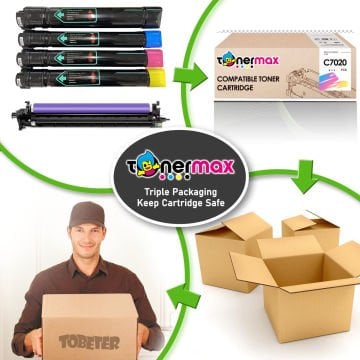 Xerox Versalink C7020-106R03746 Muadil Toner Sarı / C7025 / C7030