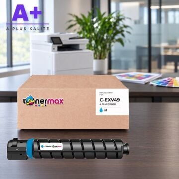 Canon C-EXV49 Mavi Muadil Toner A Plus / iR-ADV C3320 / C3325 / C3330