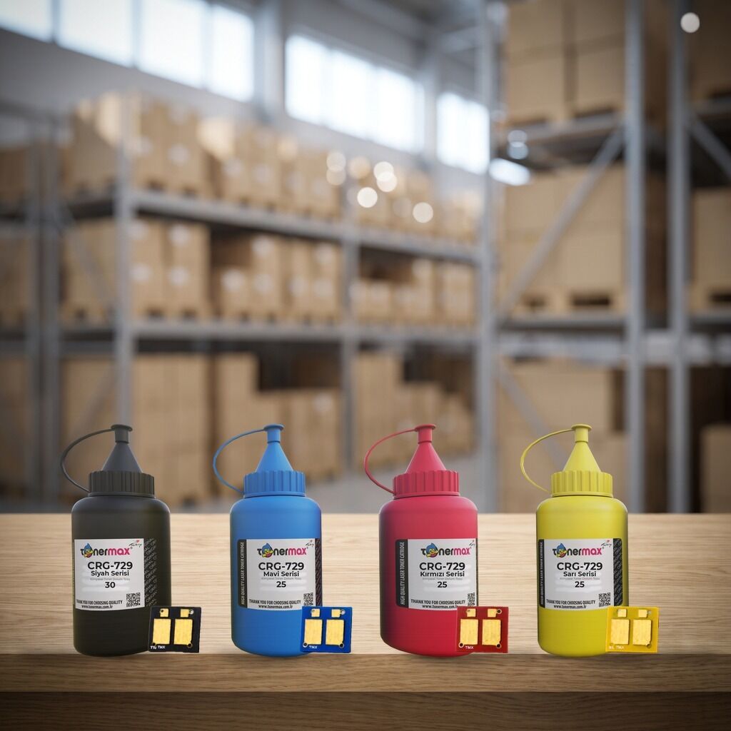 TonerMAX® CRG-729 CMYK Toner Tozu + Çip Takımı