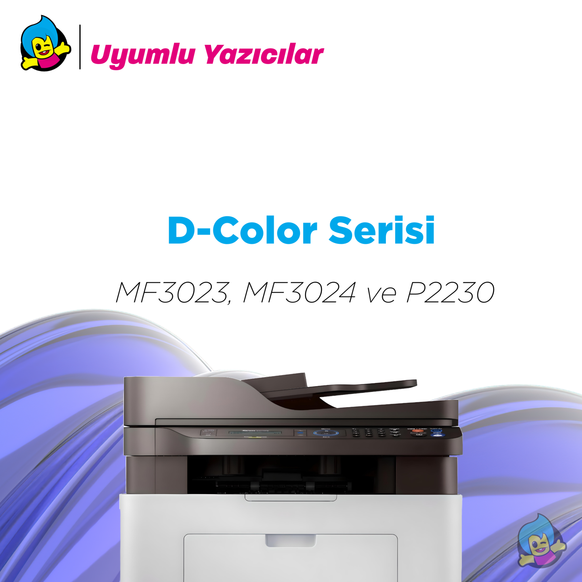 Olivetti d-Color MF3023, MF3024, P2230 Uyumlu TonerMax Tonerler