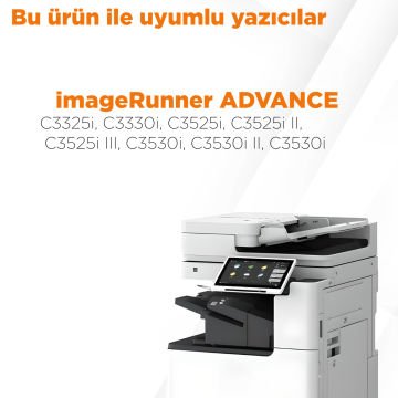 Canon C-EXV49 Muadil Toner Sarı/ IR-C3320 / IR-C3325 Muadil Toneri