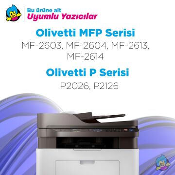 Olivetti D-Color MF3023 Muadil Toner Kırmızı / MF3024 / P2230