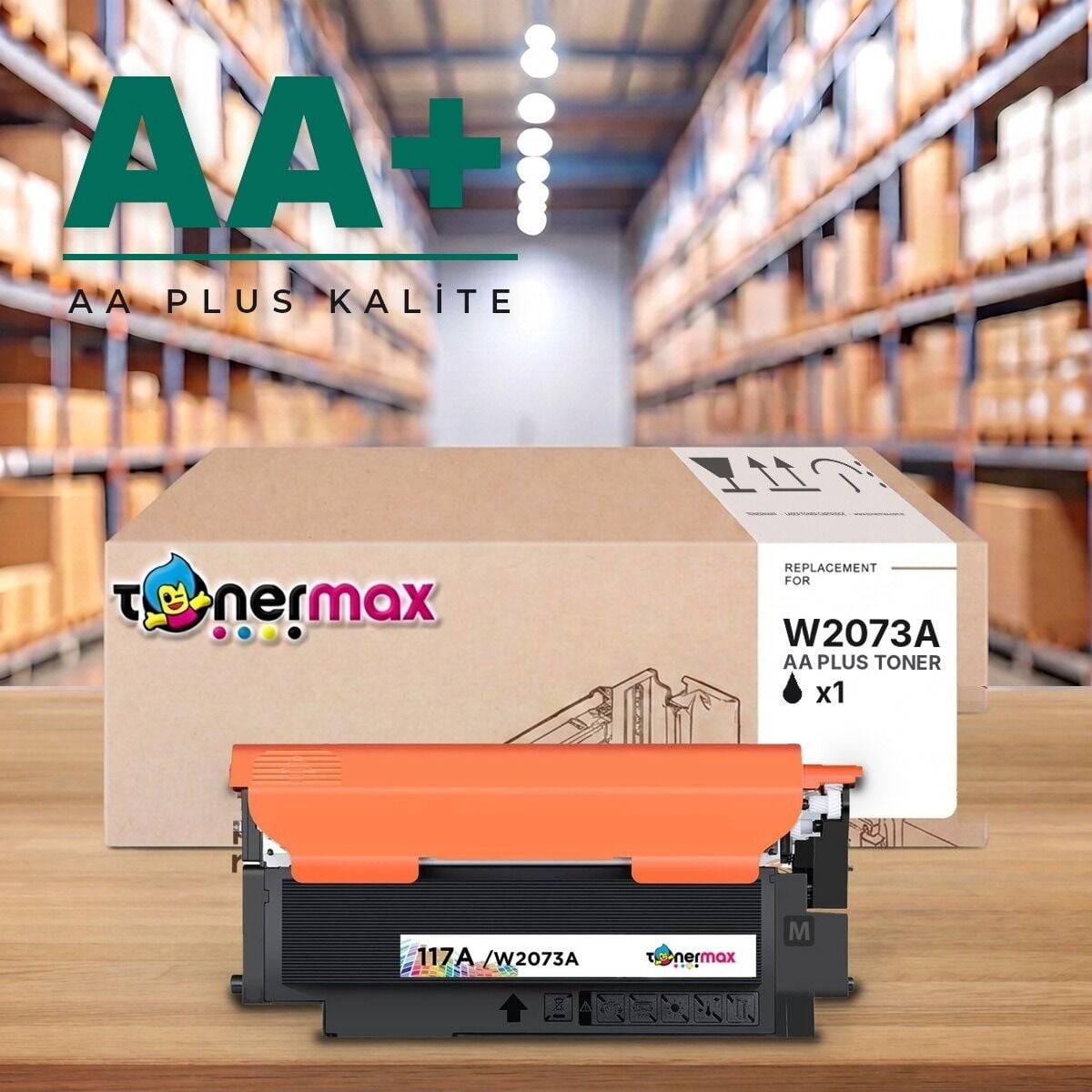 TonerMAX® 117A Kırmızı Muadil Toner — AA Plus