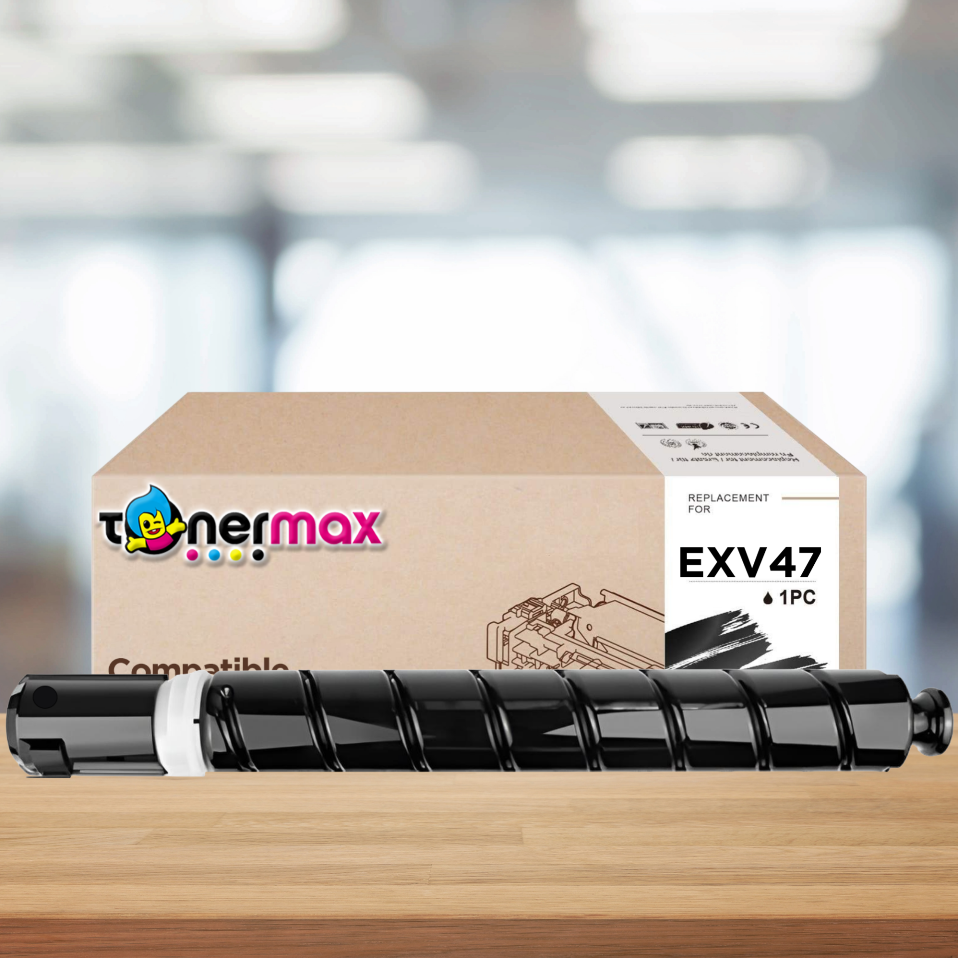 Canon C-EXV47 Muadil Toner Siyah