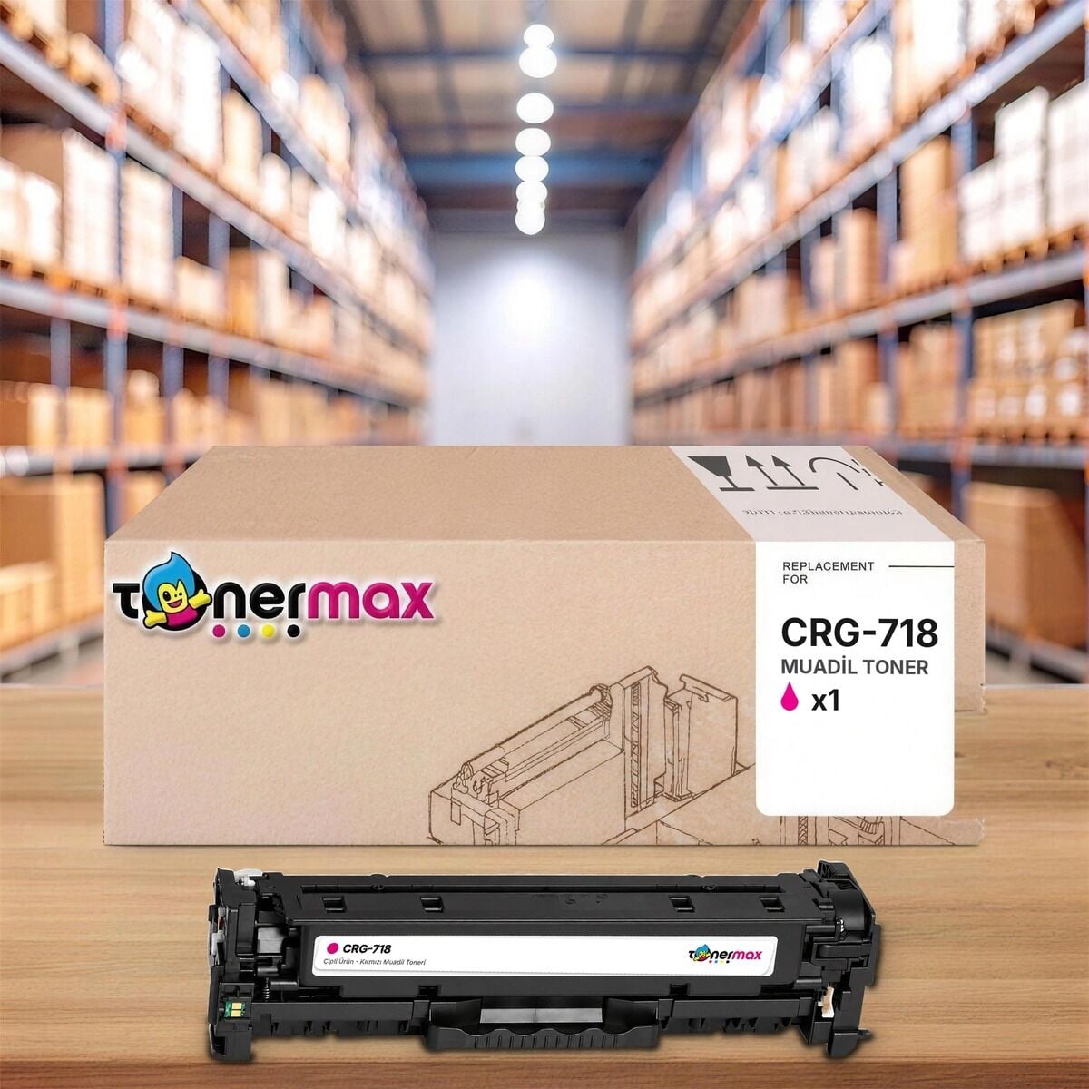 TonerMAX® CRG-718 Kırmızı Muadil Toner