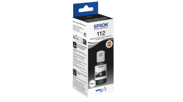 Epson T112 Siyah Orjinal Mürekkep / C13T06C14A / L11160 / L15150 / L15160 / L6460 / L6490 / L6+550 / L6570 / M15140 / L15180 / L6580