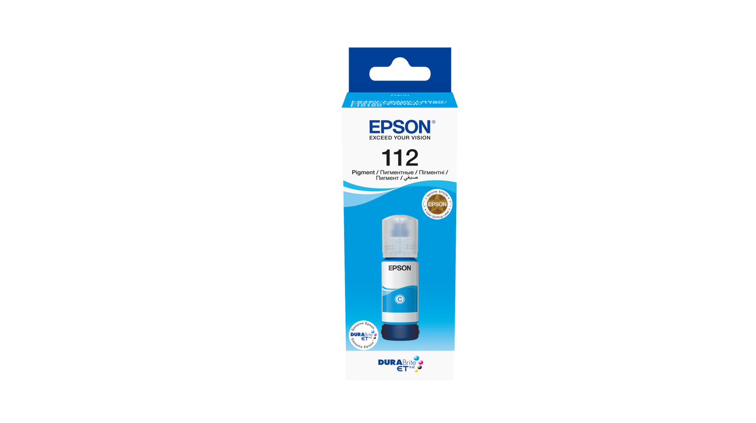 Epson T112 Mavi Orjinal Mürekkep