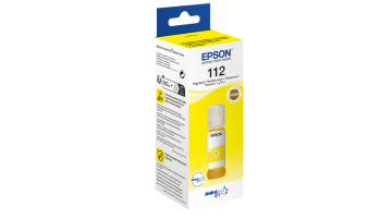 Epson T112 Sarı Orjinal Mürekkep / C13T06C44A / L11160 / L15150 / L15160 / L6460 / L6490 / L6+550 / L6570 / M15140 / L15180 / L6580