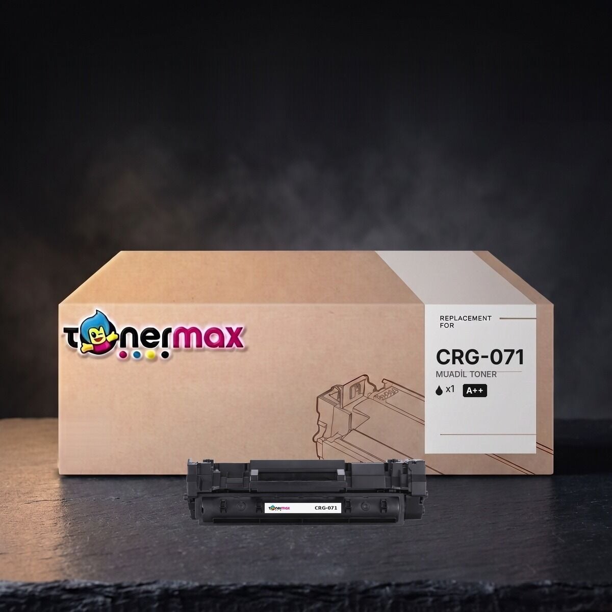 TonerMAX® CRG071 Muadil Toner — Amerikan Tozu — Premium Baskı