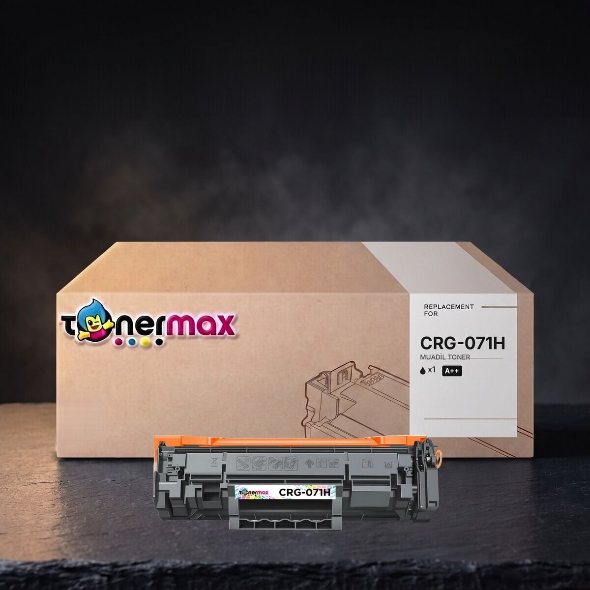 TonerMAX® CRG071H Muadil Toner — Amerikan Tozu — Premium Baskı
