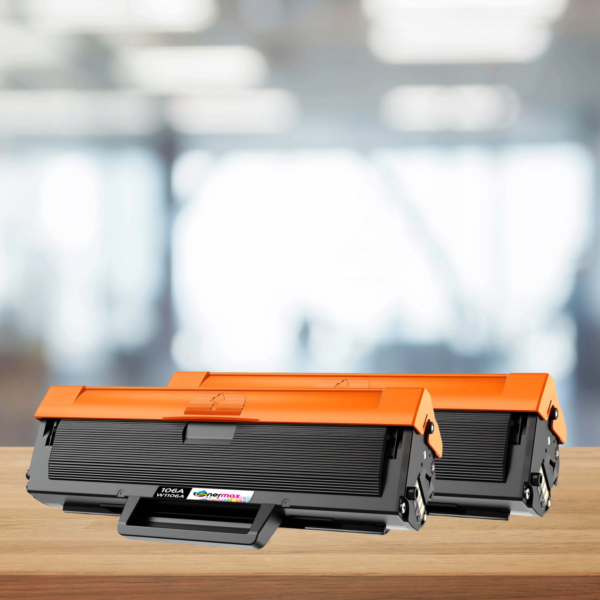 TonerMAX® W1106A Muadil Toner — İkili Paket