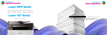 Hp 106A / W1106A Muadil Toner 2'li Avantaj Paket - Çipli  / 107A / 107W / MFP 135W / MFP 137fnw
