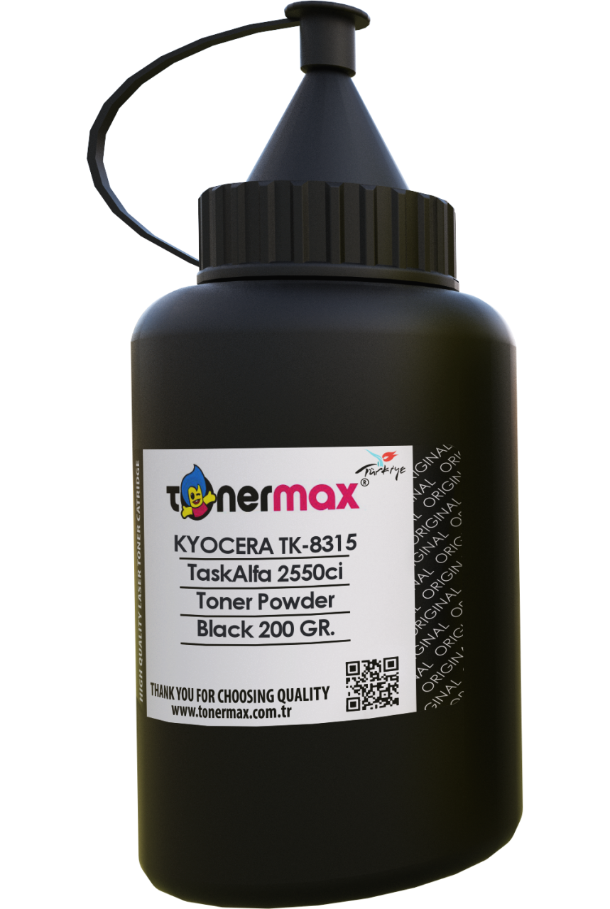 Kyocera TK-8315 Siyah Toner Tozu / TaskAlfa 2550ci