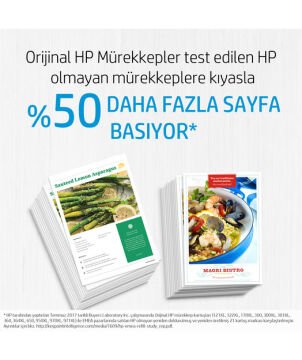 Hp GT51-GT52 - 3YP61AE Siyah ve Renkli Baskı Kafası