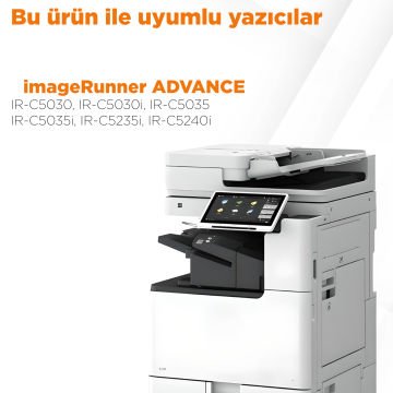 Canon C-EXV29 Muadil Toner Kırmızı/ IRC-5030 / IRC-5035 / IRC-5235 / IRC-5240