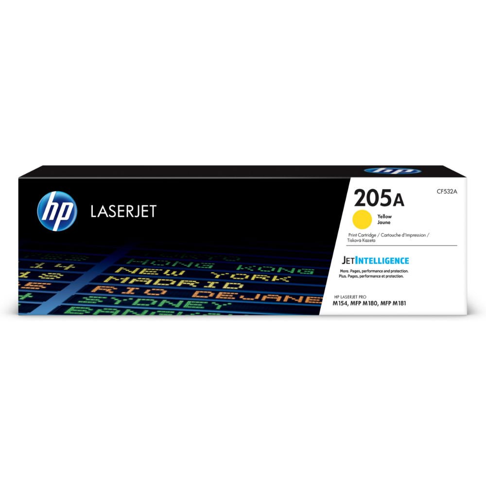 Hp 205A / CF532A Orjinal Toner Sarı /  M154 / M180 / M181
