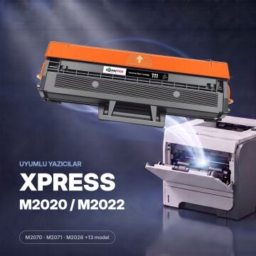 Samsung MLT-D111S Muadil Toner / Xpress M2020 / M2022 / M2070 - Yeni Versiyon Çipli