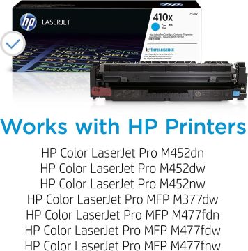 Hp 410X / CF411X Mavi Orjinal Toner / M452 / M477