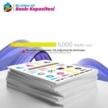 Canon CRG-064 Muadil Toner Sarı - LBP-722Cdw / MF-832Cdw -Çipsiz