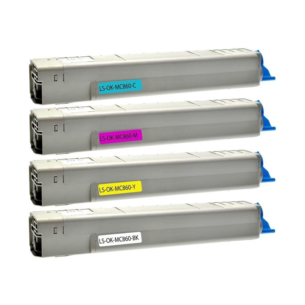 Oki MC860 Muadil Toner Set