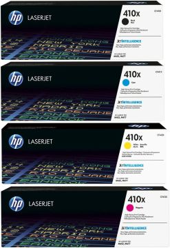 Hp 410X / CF410X / CF411X / CF412X / CF413X Orjinal Toner Takım / M452 / M477