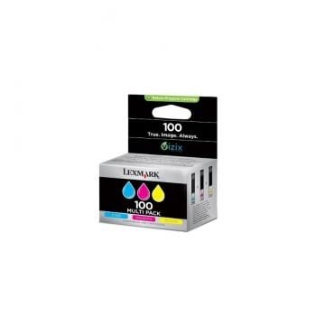 Lexmark 100 14N0849 CMY Renkli Orjinal Kartuş
