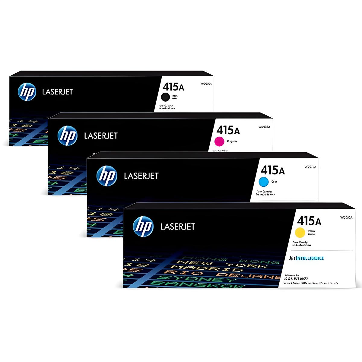 Hp 415A / W2030A / W2031A / W2032A / W2033A Orjinal Toner Set/ M455 / M480 / M454 / M478 / M479