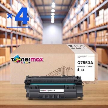 HP Q7553A Muadil Toner 4'lü Paket / M2727 / P2014 / P2015