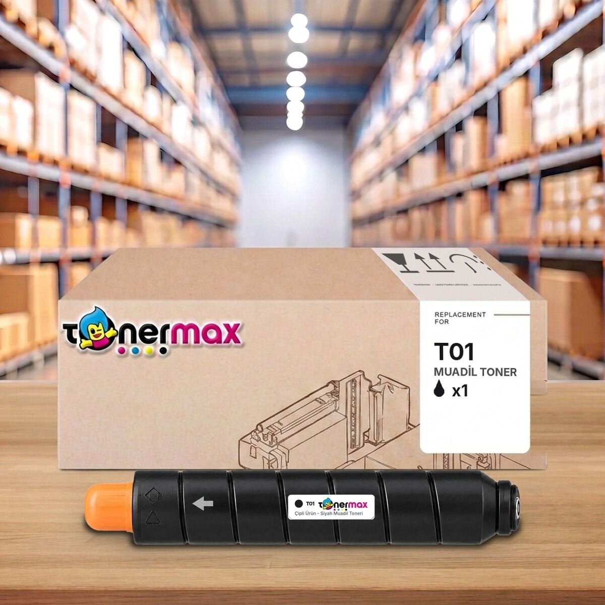 TonerMAX® T01 Siyah Muadil Toner