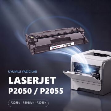 HP CE505X / P2050 / P2055 Muadil Toneri - Ekonomik