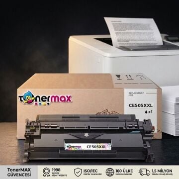 HP CE505XXL / P2050 / P2055 Muadil Toneri - AA Plus