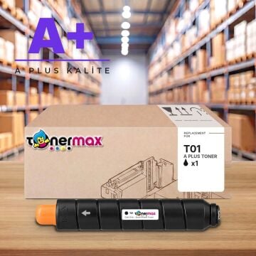 Canon T01 Siyah Muadil Toner A Plus / imagePRESS C60 / C65 / C600 / C650 / C660 / C700 / C710 / C750 / C800 / C810 / C850 / C910