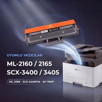 Samsung MLT-D101S Muadil Toner 2'li Paket / ML-2160 / ML-2165 / SCX-3400 / SCX-3405 / SF-760