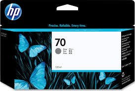 HP 70 C9450A / Designjet 2100/ 3100 / 3200 / 5200 Gri Orjinal Kartuş Spot