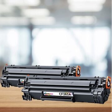 Hp 83A / CF283A Muadil Toner 2'li Paket / M201 / M125 / M225 / M127