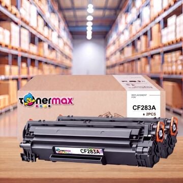 Hp 83A / CF283A Muadil Toner 2'li Paket / M201 / M125 / M225 / M127
