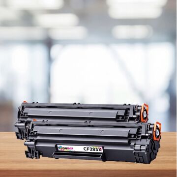 Hp CF283X Muadil Toneri 2'li Paket/  M201 / M225