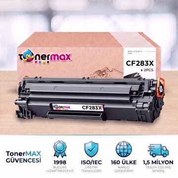 Hp CF283X Muadil Toneri 2'li Paket/  M201 / M225