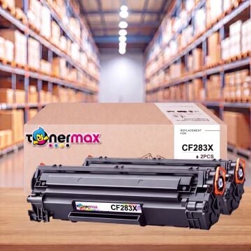 Hp CF283X Muadil Toneri 2'li Paket/  M201 / M225