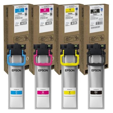 Epson T9451XL - T9452XL - T9453XL  - T9454XL Orjinal Kartuş Takımı Yüksek Kapasiteli / WorkForce Pro WF-C5210DW / C5290DW / C5710DWF /C5790DWF / C5215DW