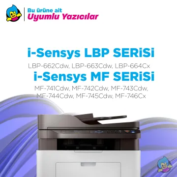 Canon CRG-055 Muadil Toner Takım - Çipsiz/ LBP-662Cdw / LBP-664Cx / MF-741Cdw / MF-742Cdw / MF-743Cdw / MF-744Cd / MF-745Cdw / MF-746Cx