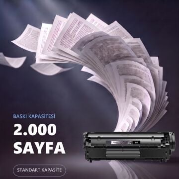 HP 12A / Q2612A Muadil Toner - A PLUS/ 1010/1012i/1015/1018/1020/1022