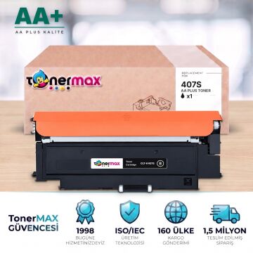Samsung CLT-K407S Siyah Muadil Toner AA Plus / CLP-320 / CLP-325 / CLX-3185