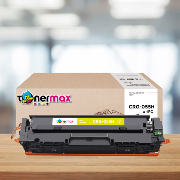 Canon CRG-055 Muadil Toner Sarı - Çipsiz / LBP-662Cdw / LBP-664Cx / MF-741Cdw / MF-742Cdw / MF-743Cdw / MF-744Cd / MF-745Cdw / MF-746Cx
