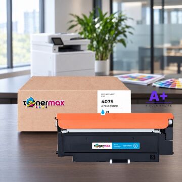 Samsung CLT-C407S Mavi Muadil Toner A Plus / CLP-320 / CLP-325 / CLX-3185