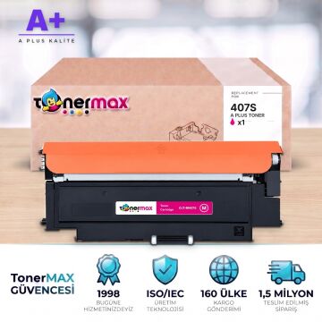 Samsung CLT-M407S Kırmızı Muadil Toner A Plus / CLP-320 / CLP-325 / CLX-3185